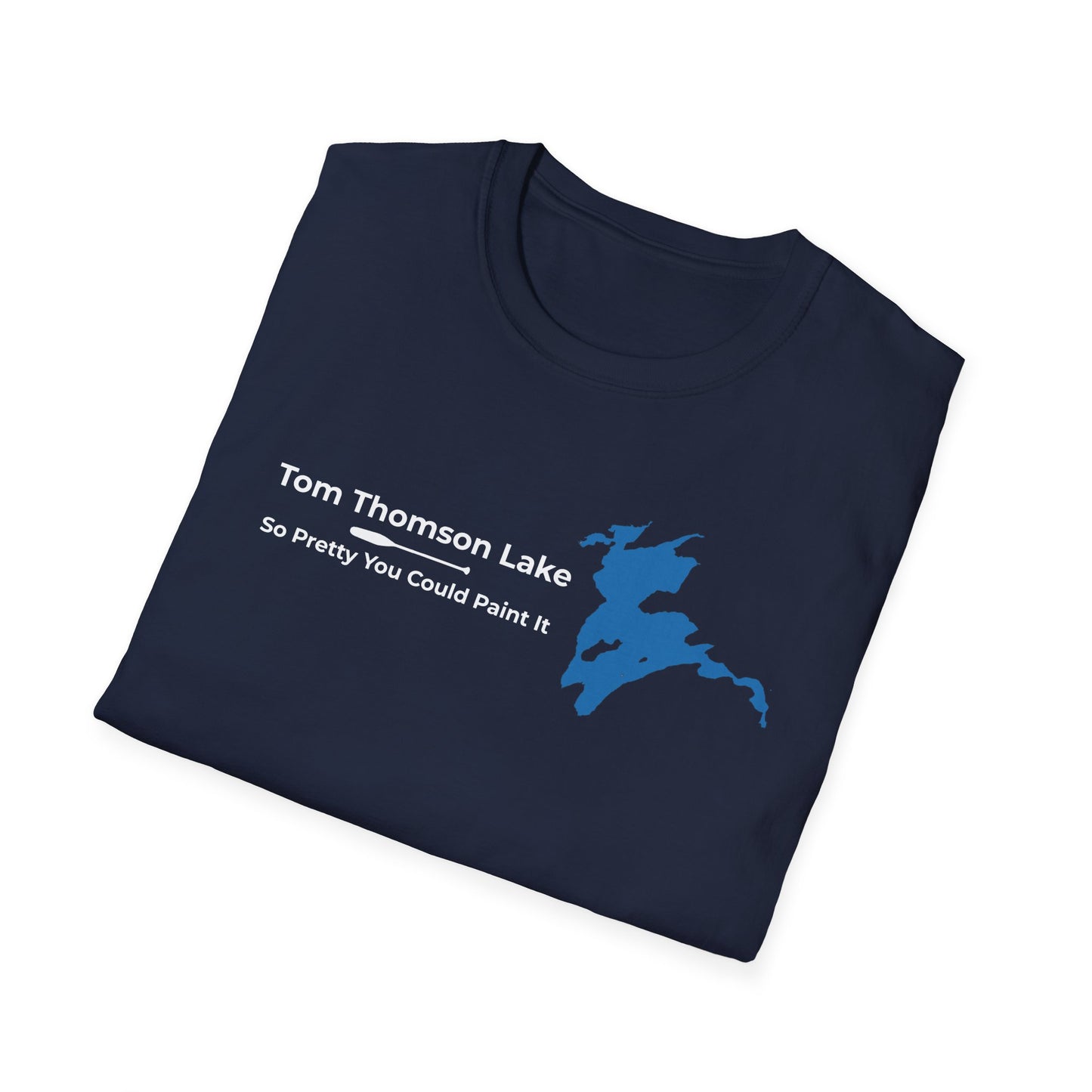 Tom Thomson Lake Map Tee