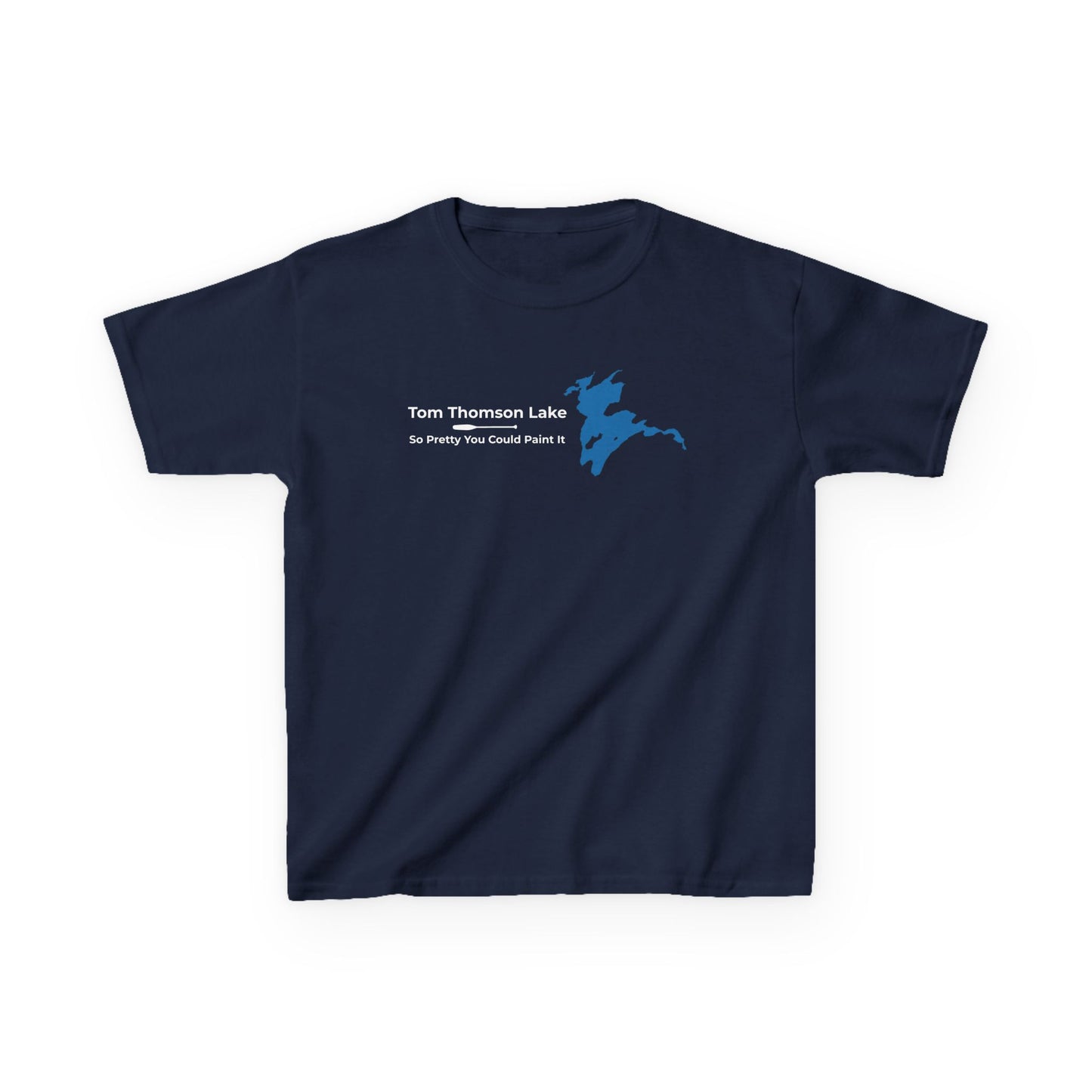 Tom Thomson Lake Kids' Map Tee