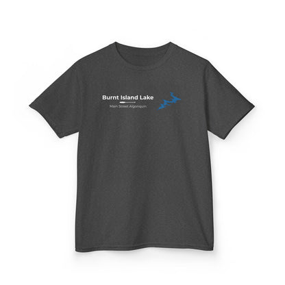 Burnt Island Lake Kids' Map Tee