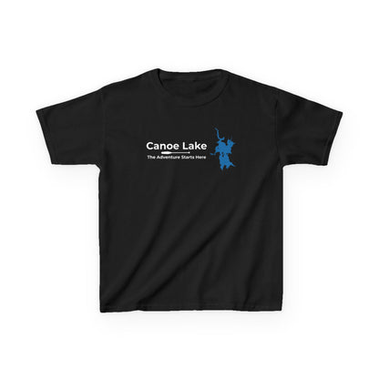 Canoe Lake Kids' Map Tee