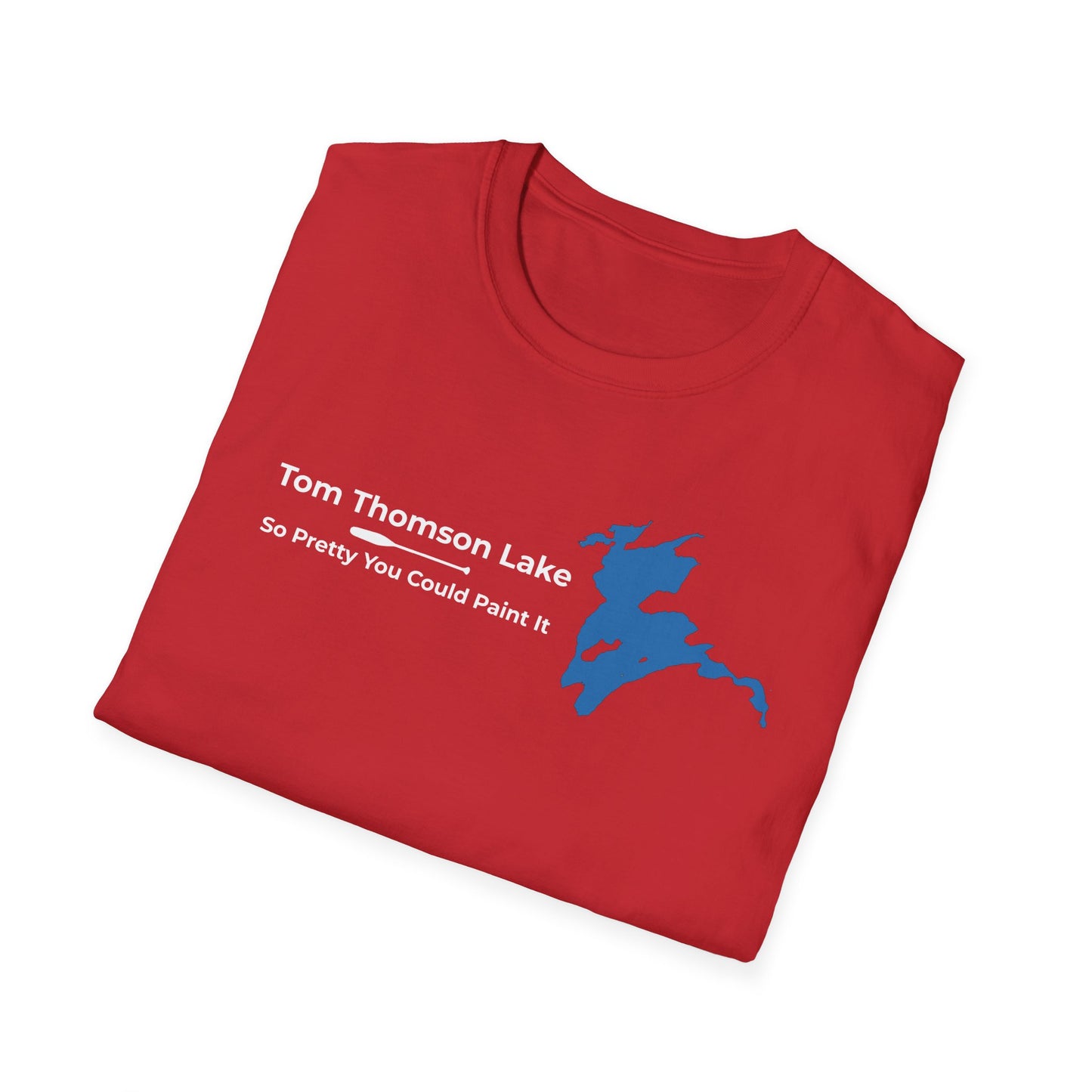Tom Thomson Lake Map Tee