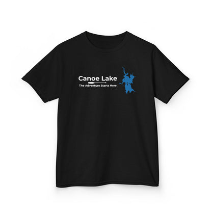 Canoe Lake Kids' Map Tee