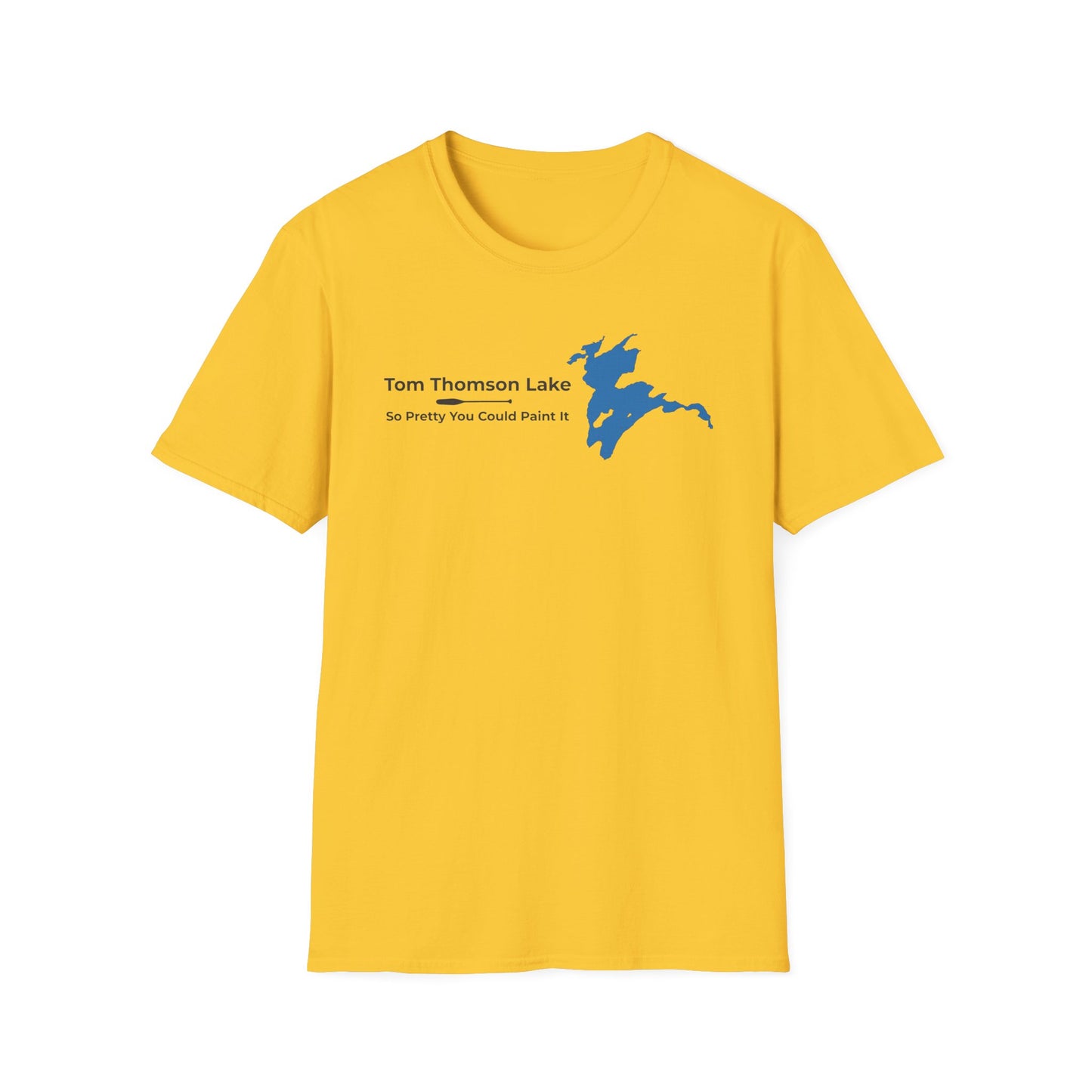Tom Thomson Lake Map Tee