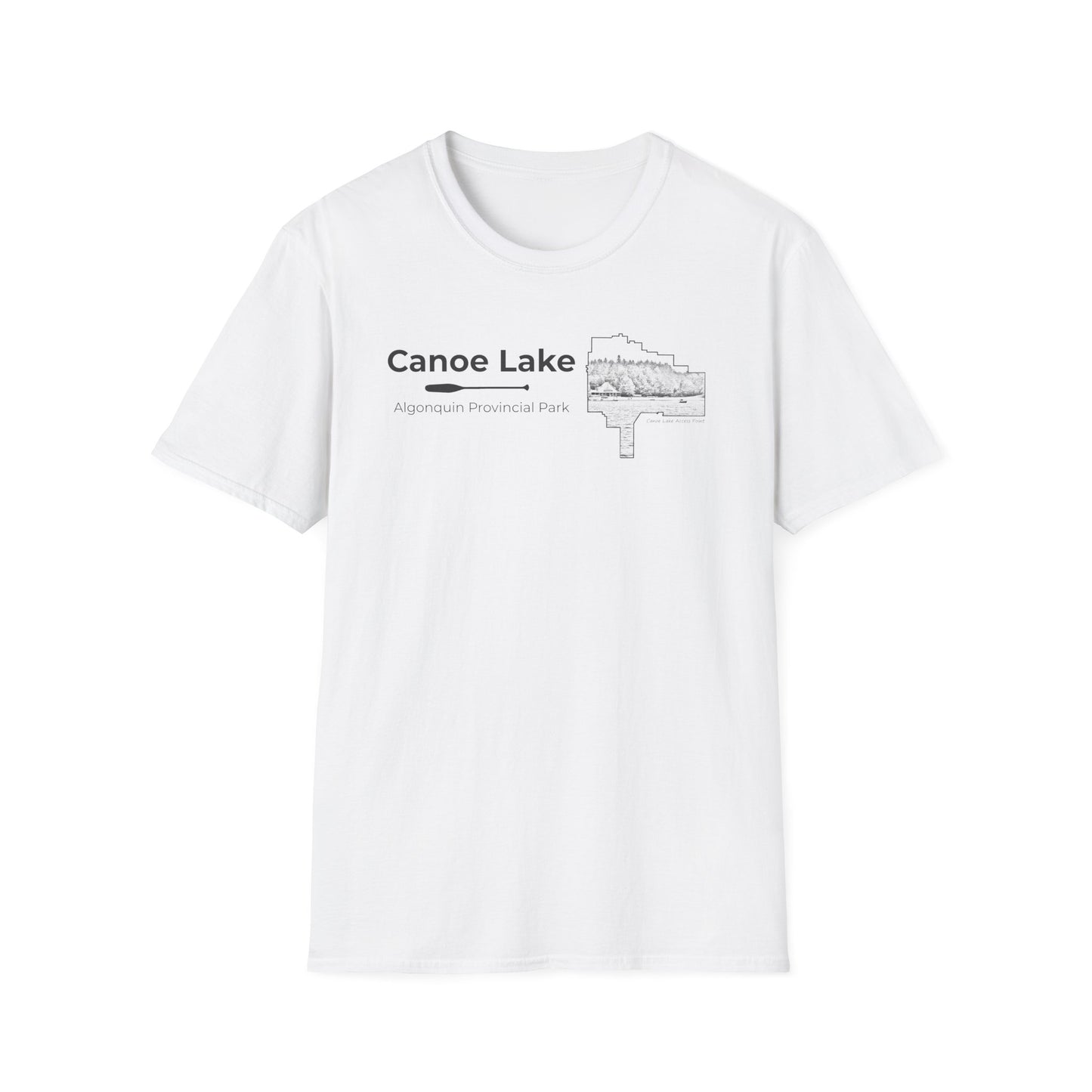 Canoe Lake Graphic Tee