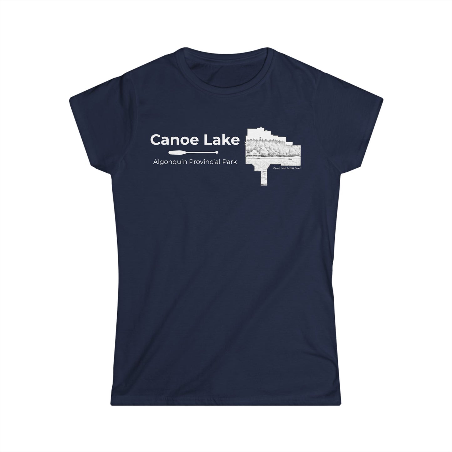 Canoe Lake Women's Graphic Tee