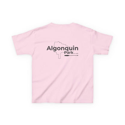 Burnt Island Lake Kids' Map Tee