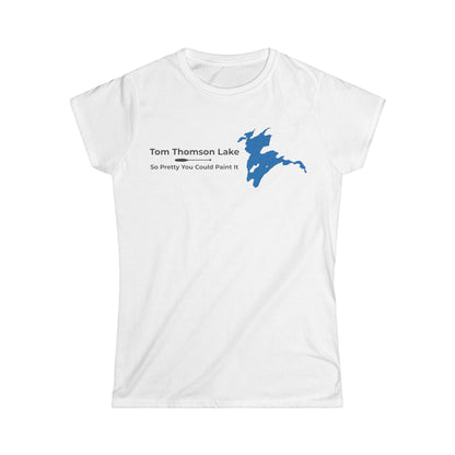 Tom Thomson Lake Women's Map Tee