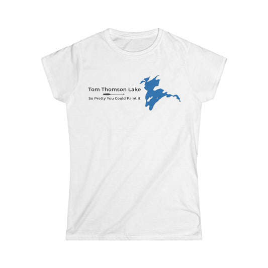 Tom Thomson Lake Women's Map Tee