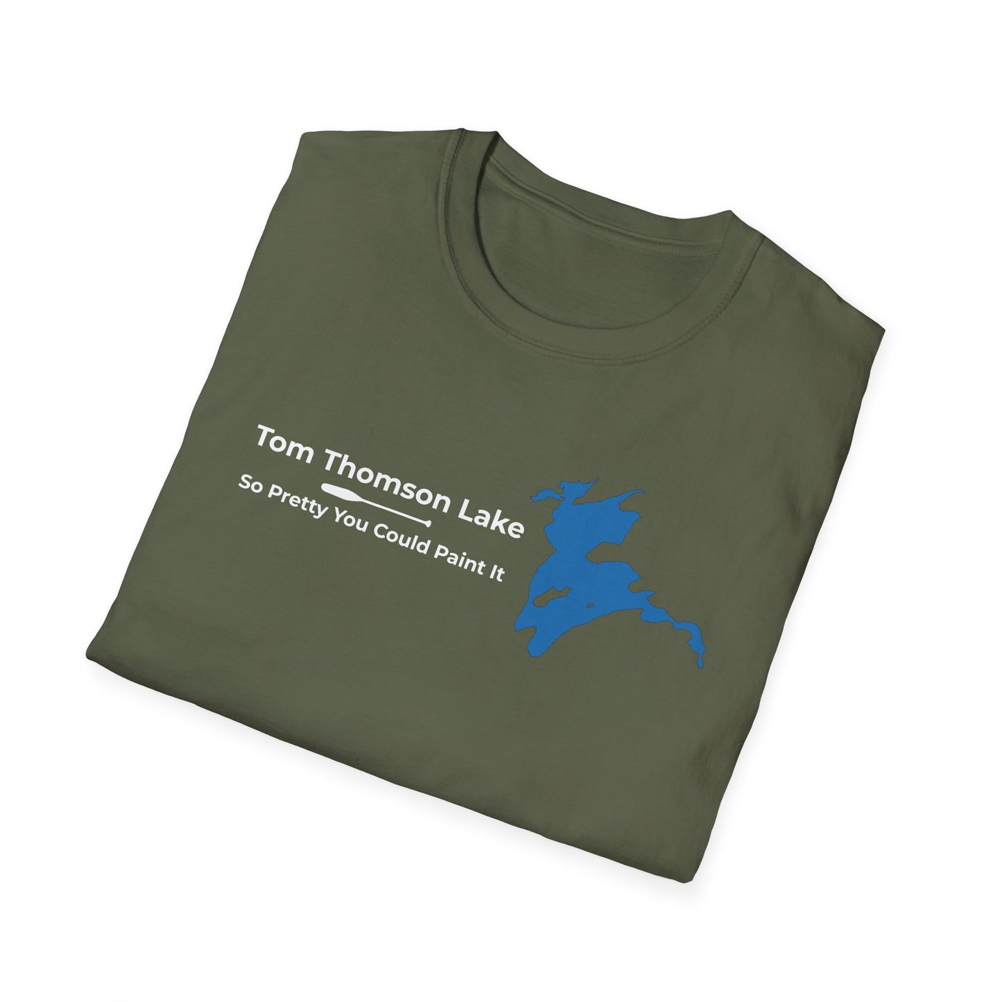 Tom Thomson Lake Map Tee