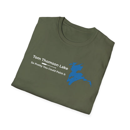 Tom Thomson Lake Map Tee