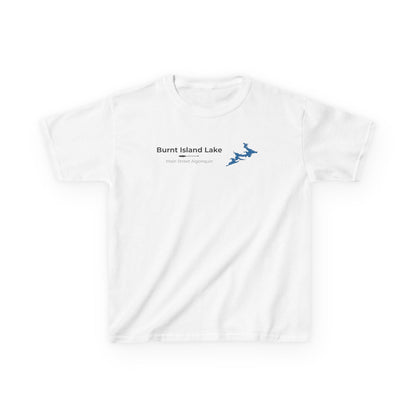 Burnt Island Lake Kids' Map Tee