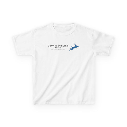 Burnt Island Lake Kids' Map Tee