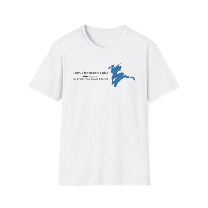 Tom Thomson Lake Map Tee