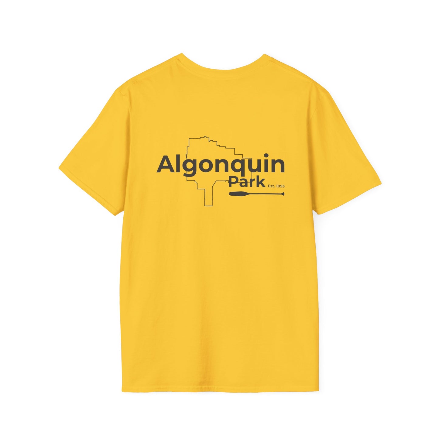 Tom Thomson Lake Map Tee