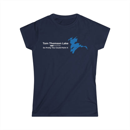 Tom Thomson Lake Women's Map Tee