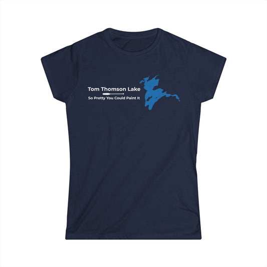 Tom Thomson Lake Women's Map Tee