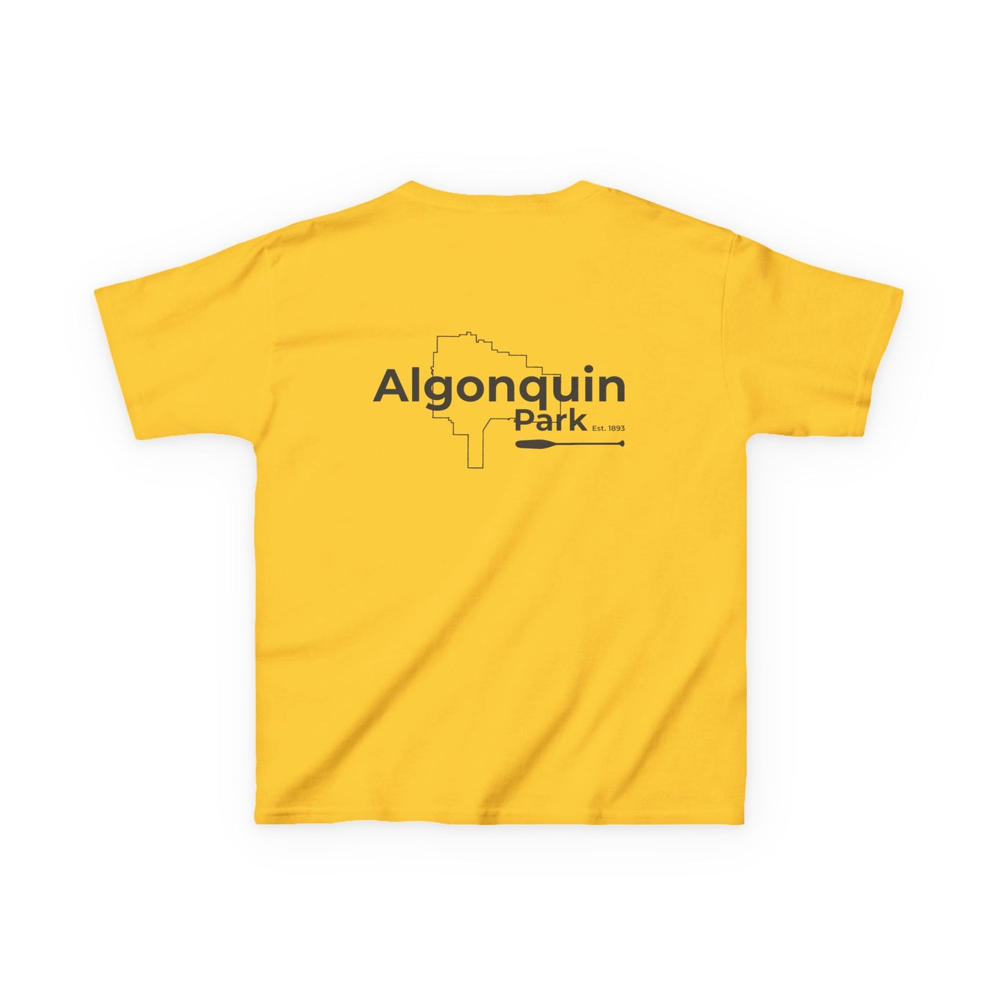 Burnt Island Lake Kids' Map Tee