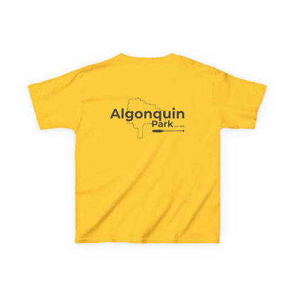 Burnt Island Lake Kids' Map Tee