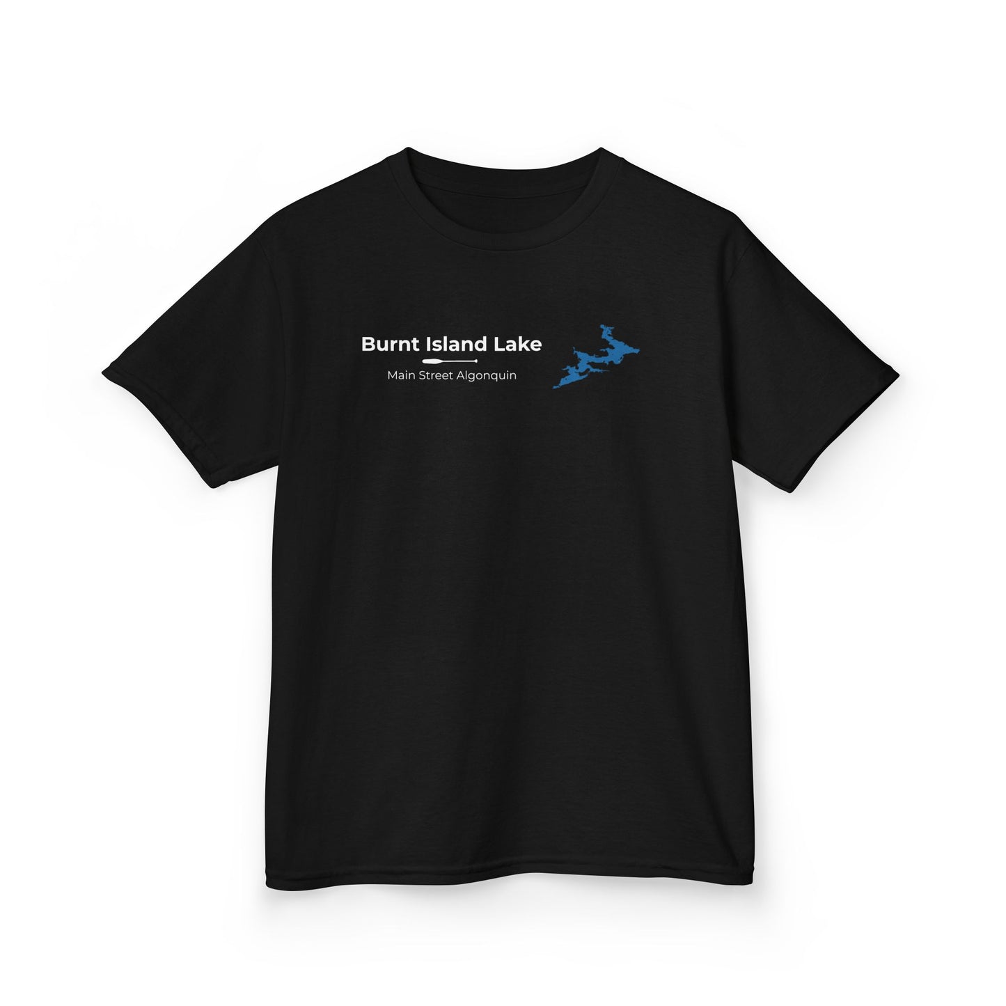 Burnt Island Lake Kids' Map Tee
