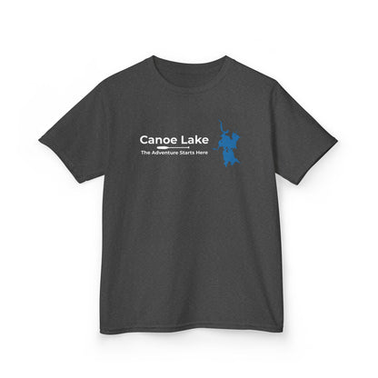 Canoe Lake Kids' Map Tee