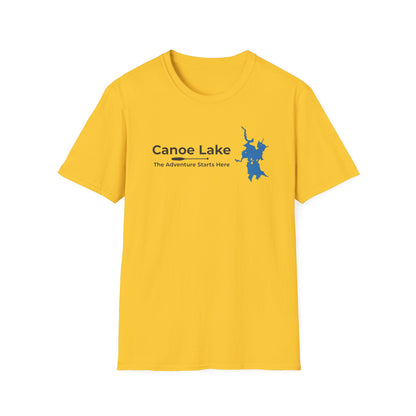 Canoe Lake Map Tee