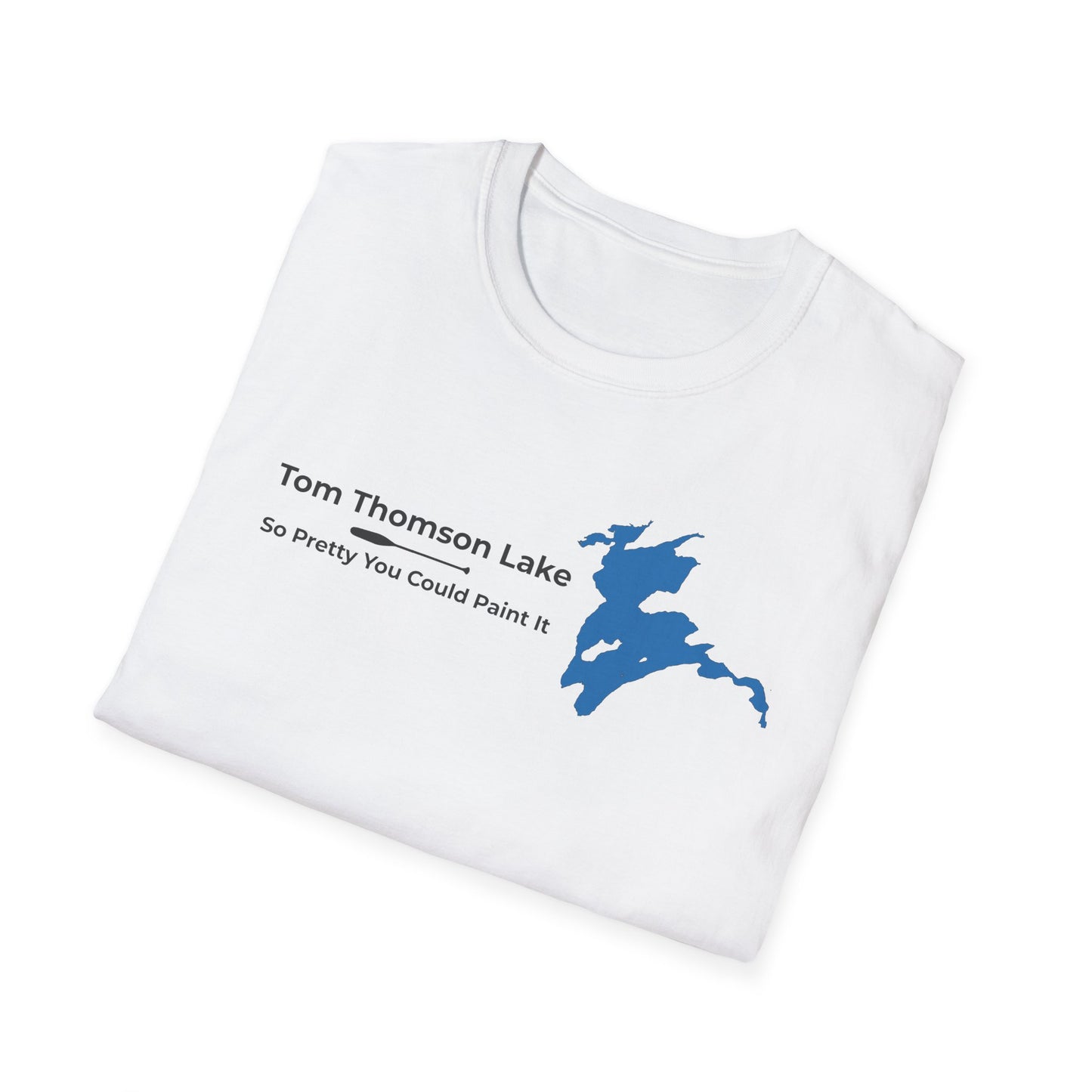 Tom Thomson Lake Map Tee