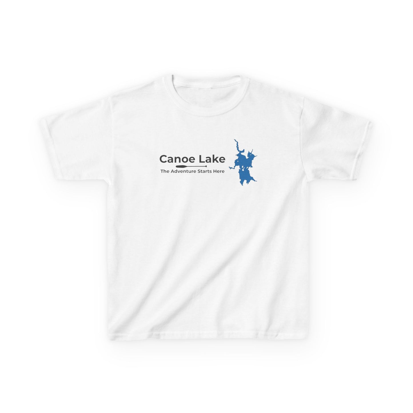 Canoe Lake Kids' Map Tee