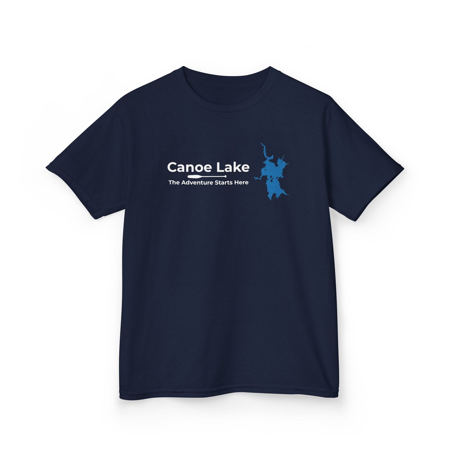 Canoe Lake Kids' Map Tee