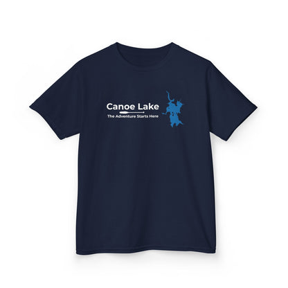 Canoe Lake Kids' Map Tee