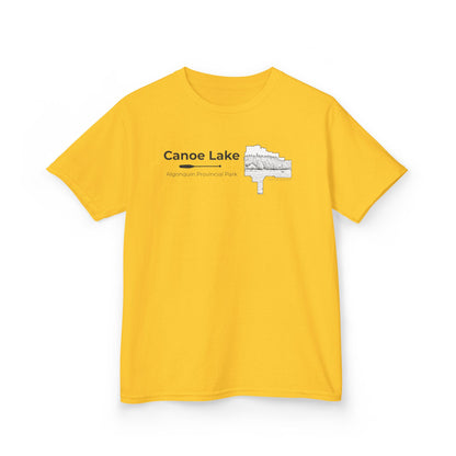 Canoe Lake Kids' Map Tee