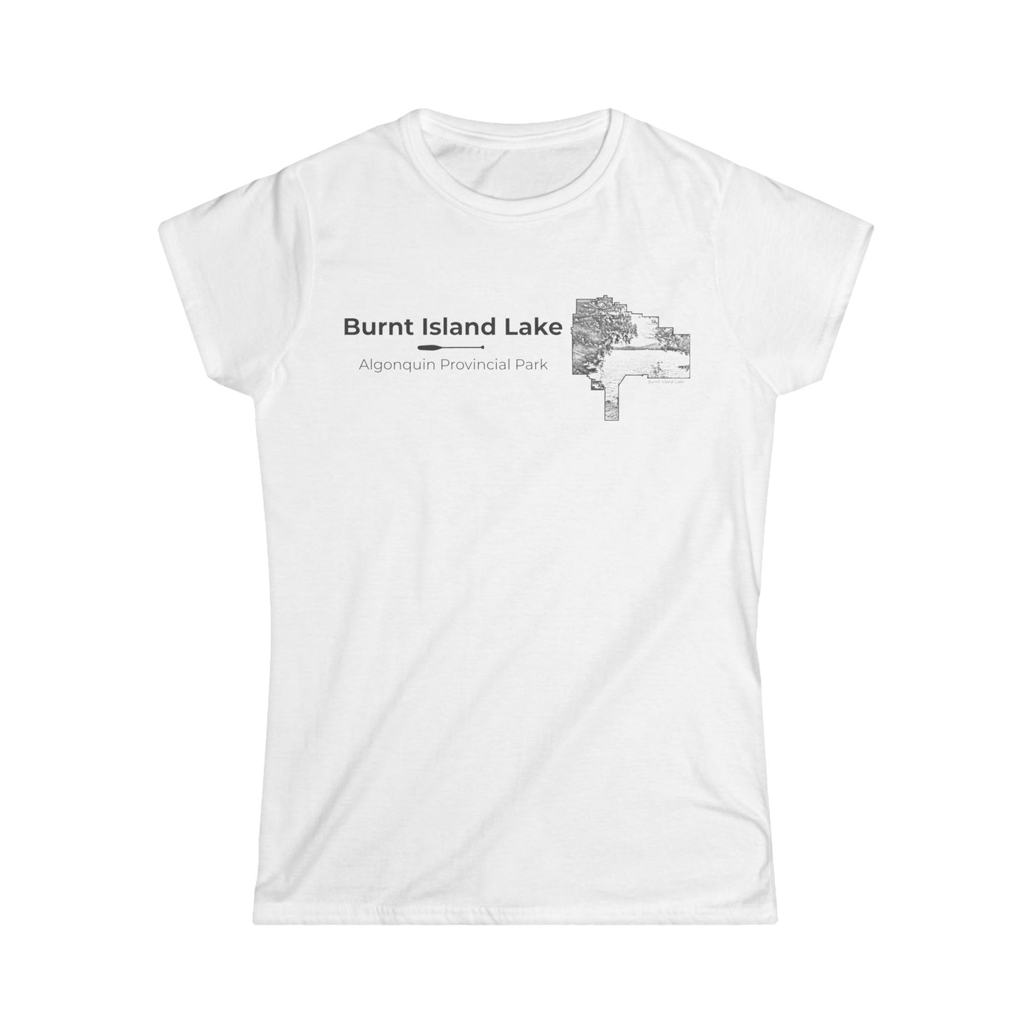 Burnt Island Lake Women's Graphic Tee