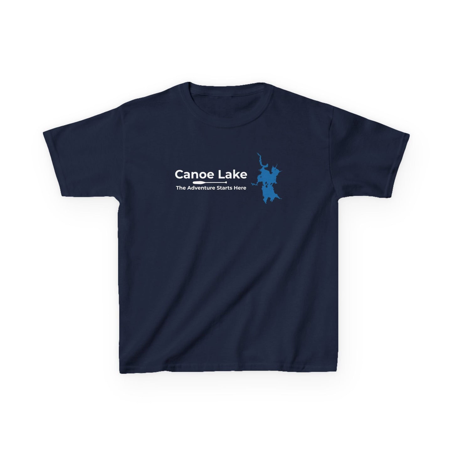 Canoe Lake Kids' Map Tee