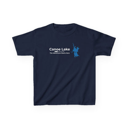 Canoe Lake Kids' Map Tee