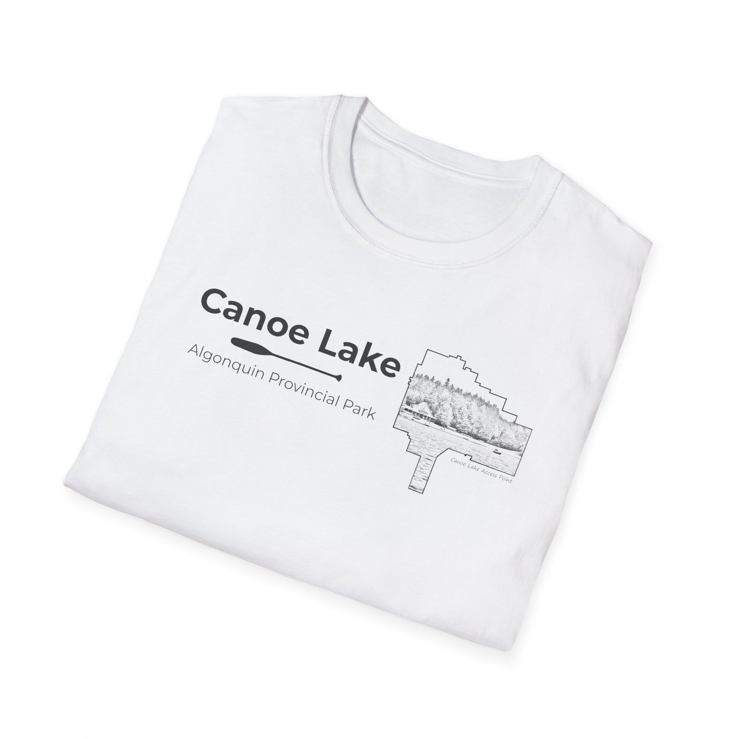 Canoe Lake Graphic Tee