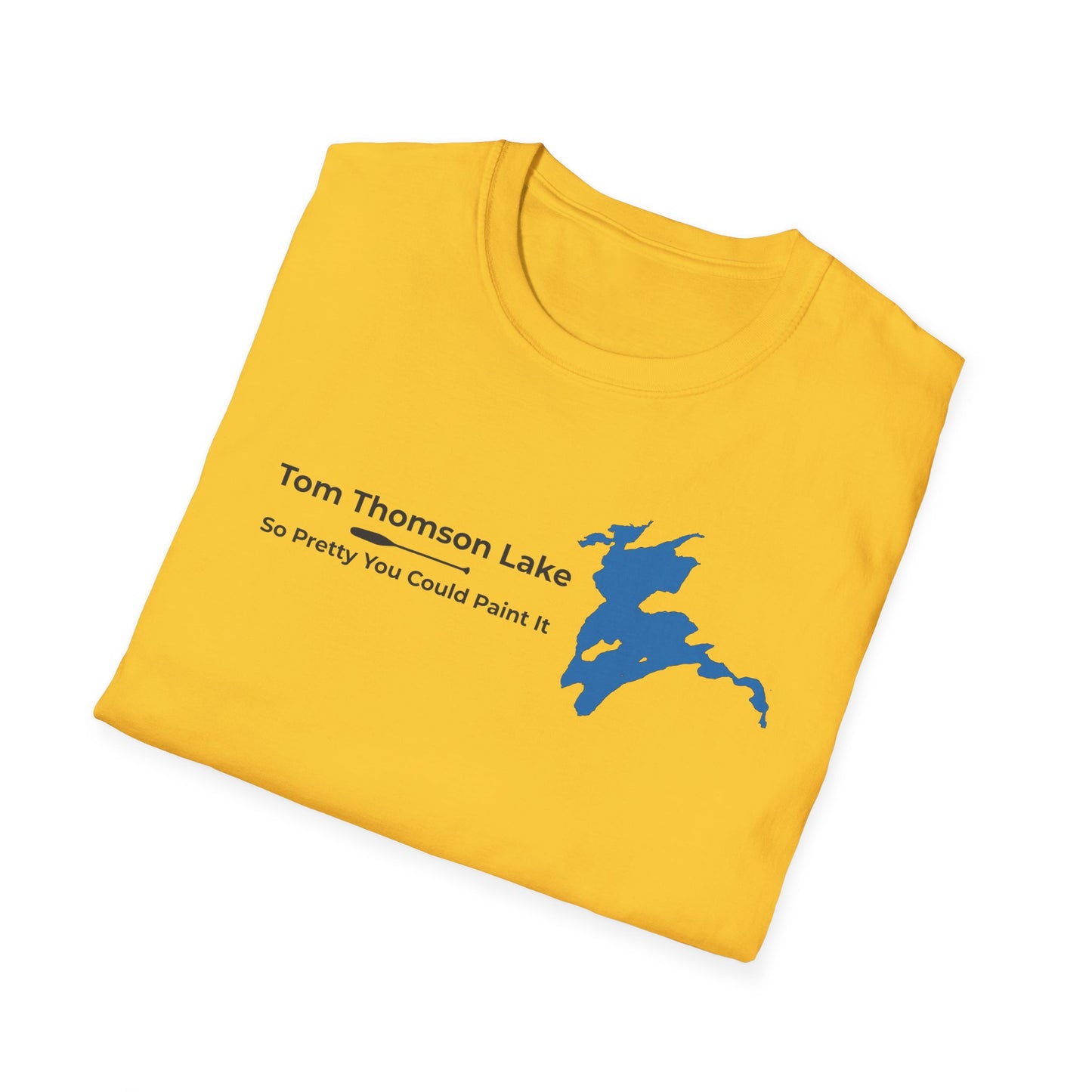 Tom Thomson Lake Map Tee