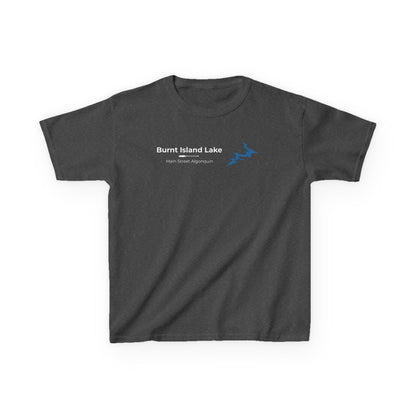 Burnt Island Lake Kids' Map Tee