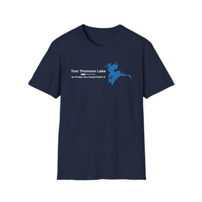 Tom Thomson Lake Map Tee