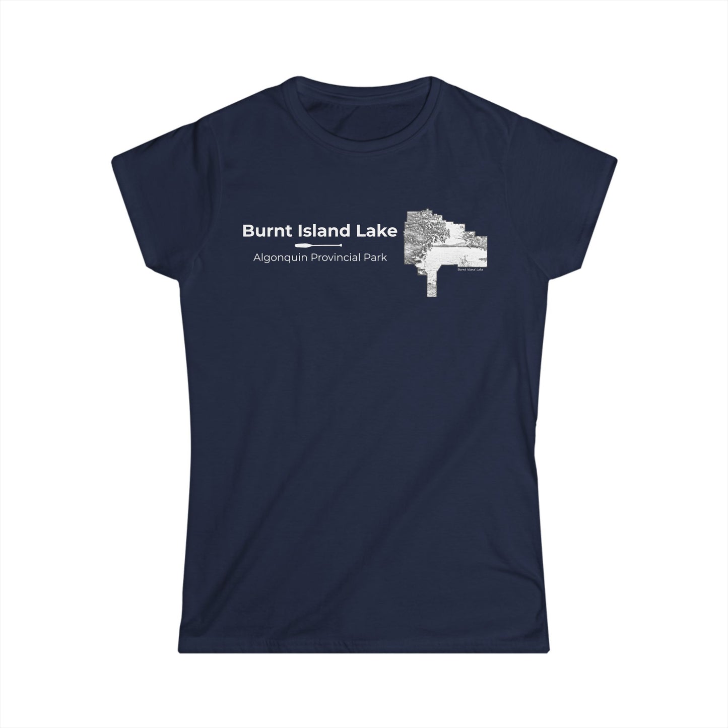 Burnt Island Lake Women's Graphic Tee