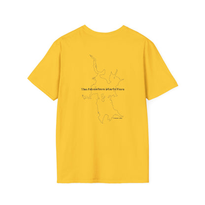 Canoe Lake Graphic Tee